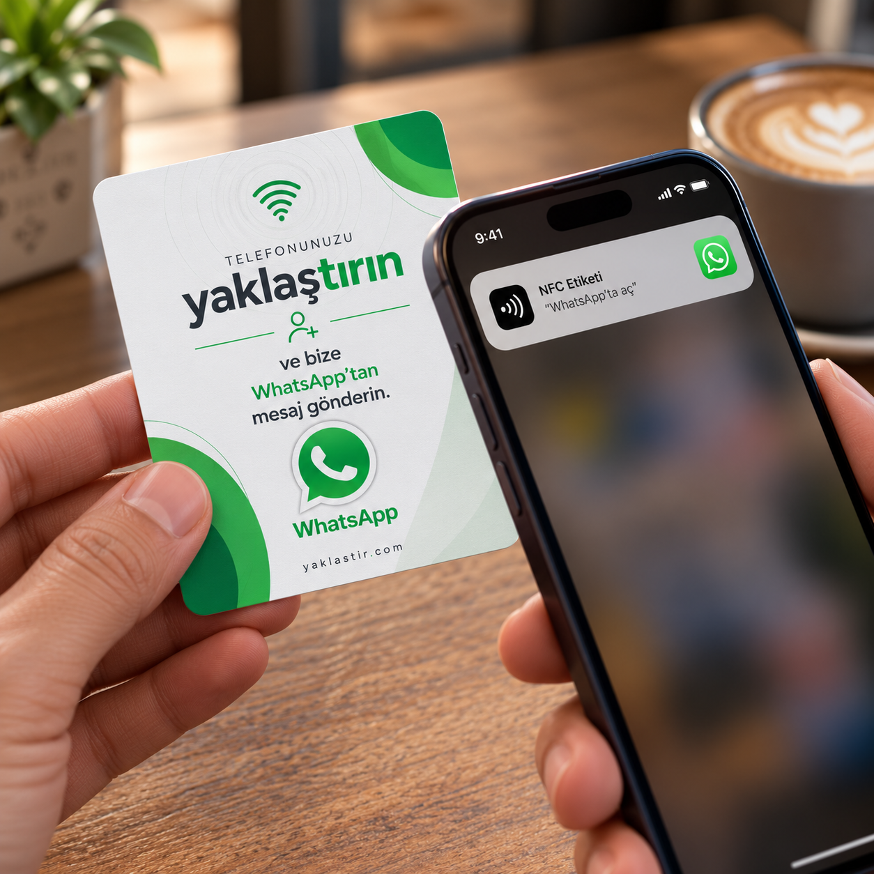 WhatsApp NFC Kartı